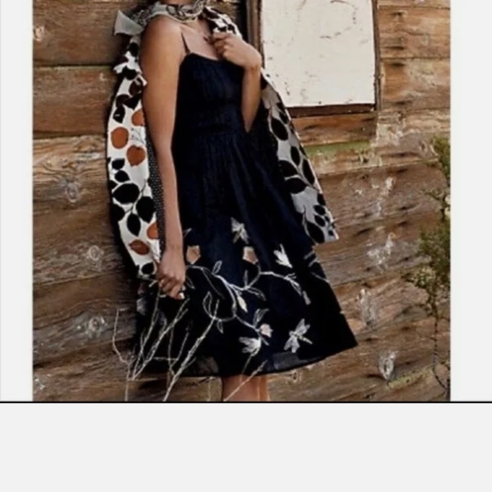 Anthropologie Lithe floral dress- size 2